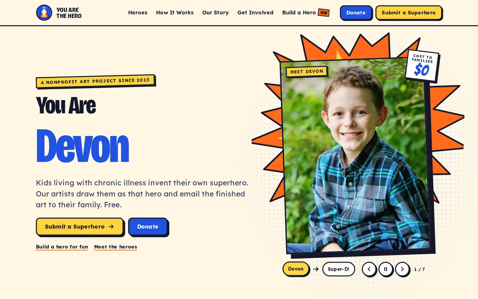The cover: You Are Devon, with Devon's photo.
